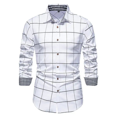 Patchwork Formal Shirts for Men